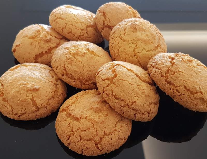 Torta di amaretti