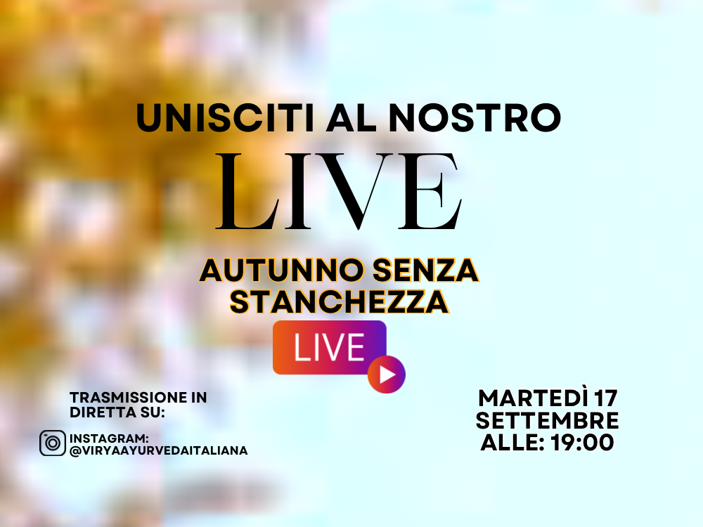 Live -AUTUNNO SENZA STANCHEZZA